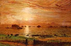 Arran Recollection of Sunset 1860